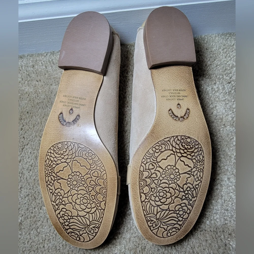 Gap‎ 'Kiltie' Tan Leather Loafers - Size 6